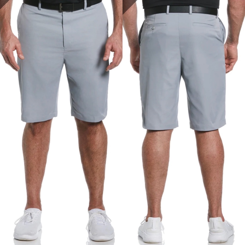 Callaway Men's Flat Front Gray Shorts